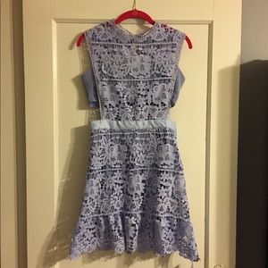 Lavender lace Dress